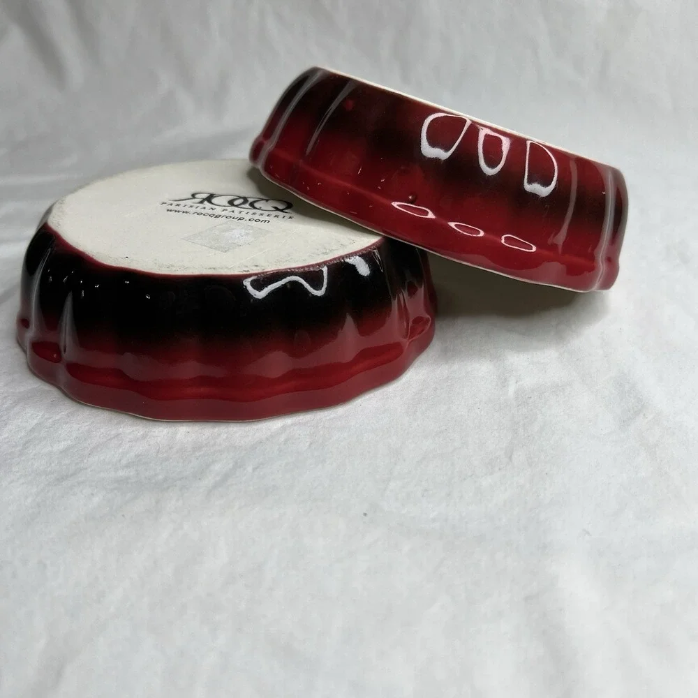 ROCQ Parisian Patisserie Set Of 2 Stoneware  5